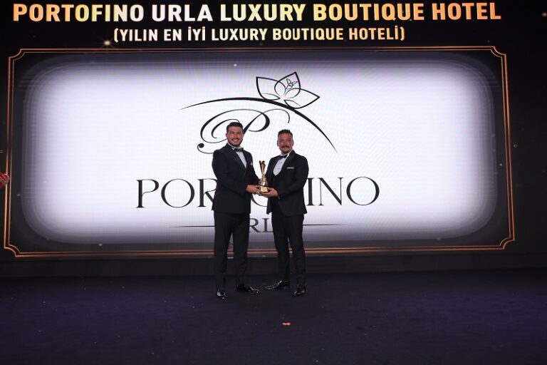 İtalyan Konsepti ile Portofino Urla Luxury Boutique Hotel ‘Yılın Lüks Butik Otel’ ödülünü kucakladı