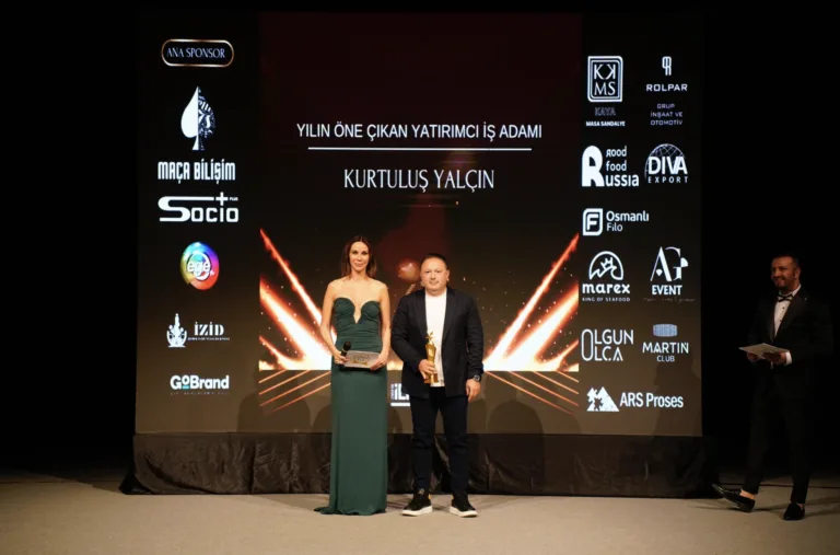 Kurtuluş Yalçın, yatırımlarını ödülle taçlandırdı