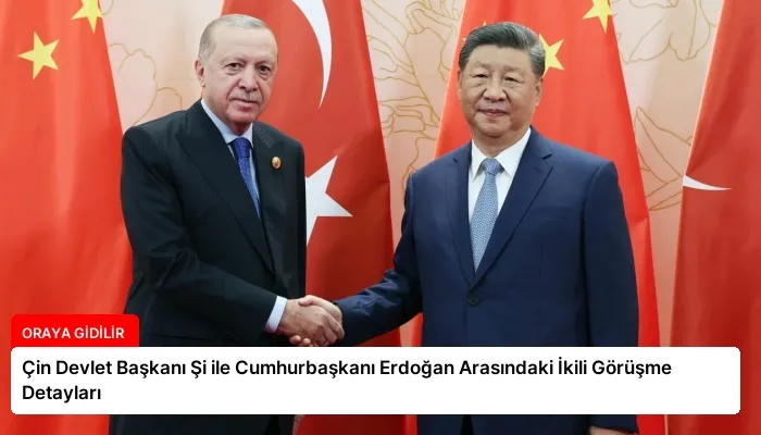 Çin Devlet Başkanı Şi ile Cumhurbaşkanı Erdoğan Arasındaki İkili Görüşme Detayları