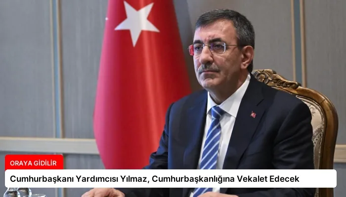 Cumhurbaşkanı Yardımcısı Yılmaz, Cumhurbaşkanlığına Vekalet Edecek