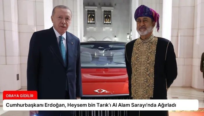 Cumhurbaşkanı Erdoğan, Heysem bin Tarık’ı Al Alam Sarayı’nda Ağırladı
