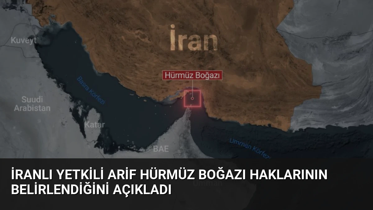 İranlı Yetkili Arif Hürmüz Boğazı Haklarının Belirlendiğini Açıkladı
