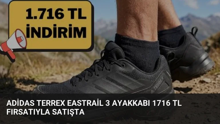 Adidas Terrex Eastrail 3 Ayakkabı 1716 TL Fırsatıyla Satışta