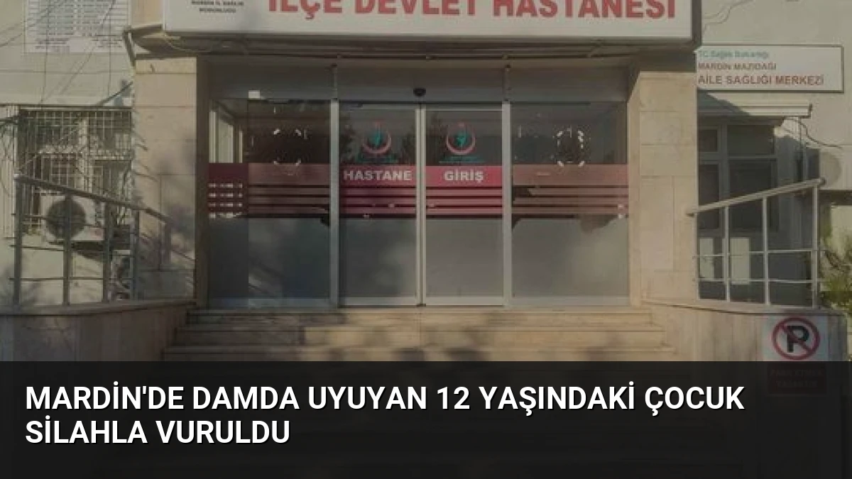 Mardin’de Damda Uyuyan 12 Yaşındaki Çocuk Silahla Vuruldu