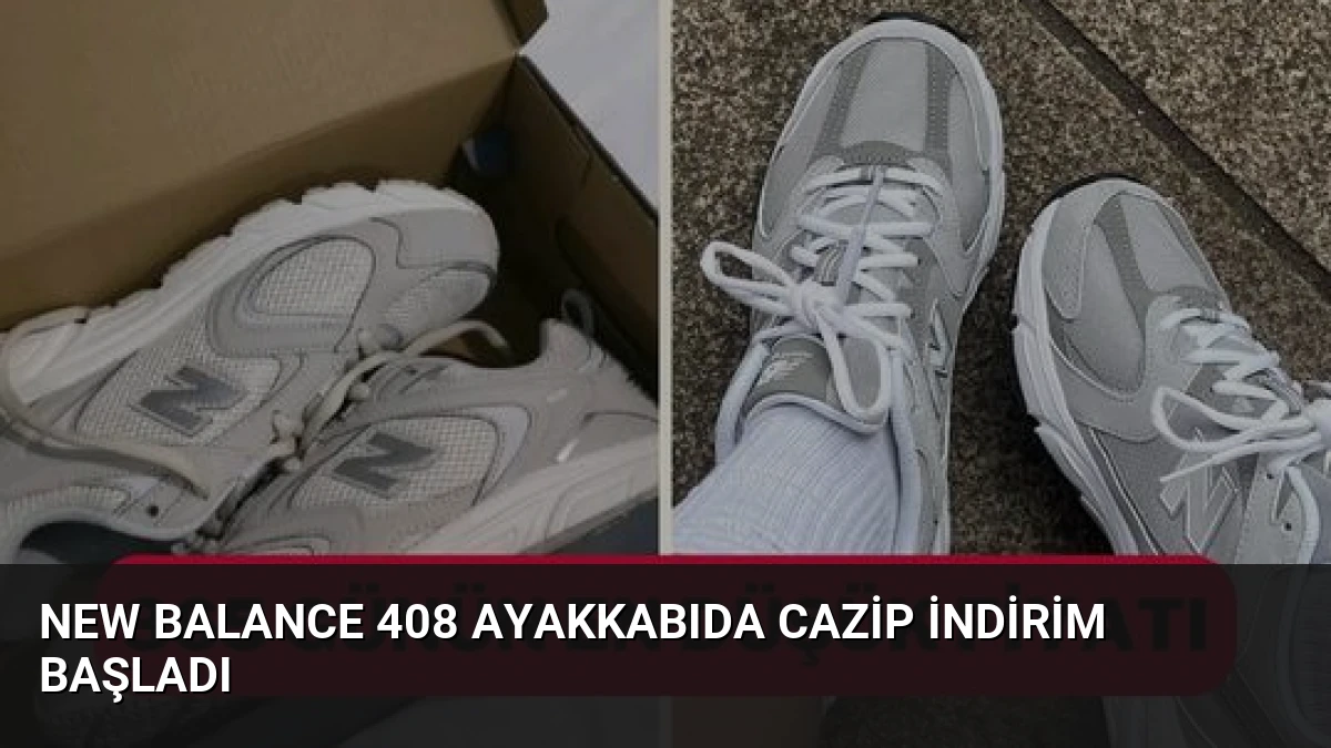 New Balance 408 Ayakkabıda Cazip İndirim Başladı
