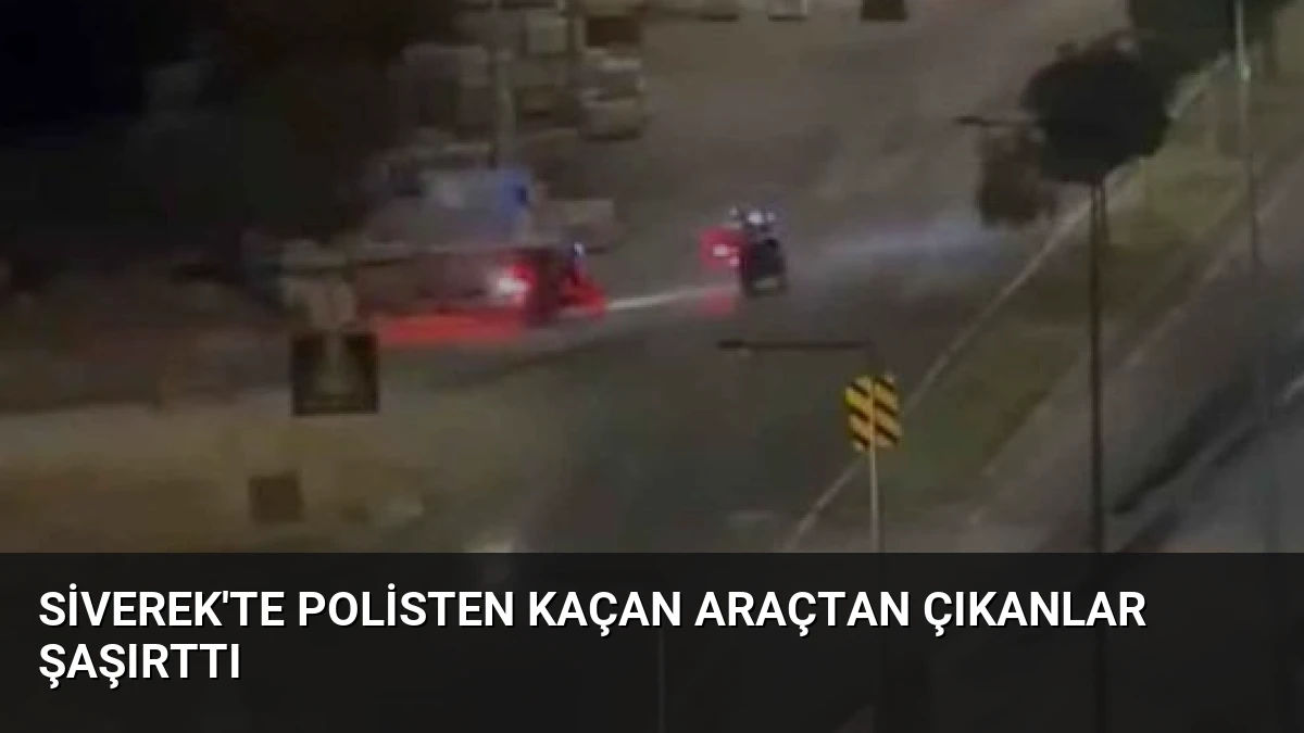 Siverek’te Polisten Kaçan Araçtan Çıkanlar Şaşırttı