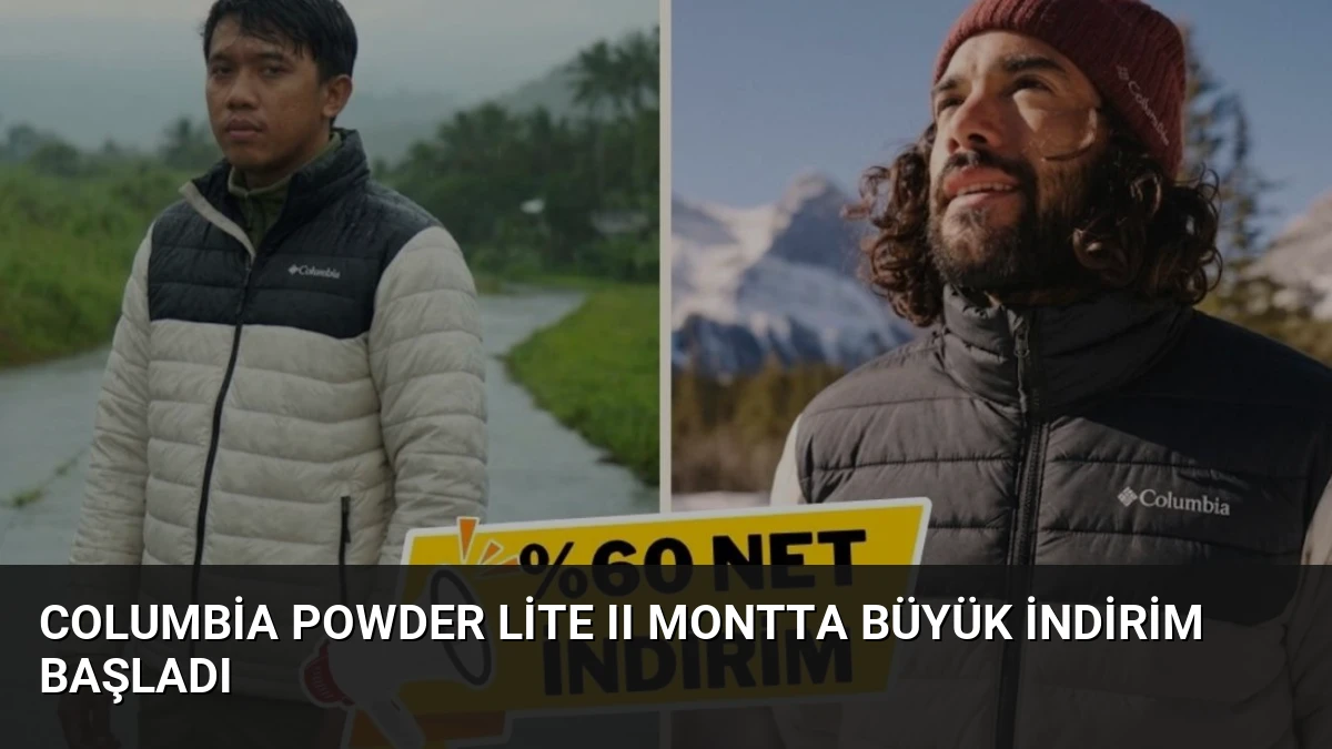 Columbia Powder Lite II Montta Büyük İndirim Başladı